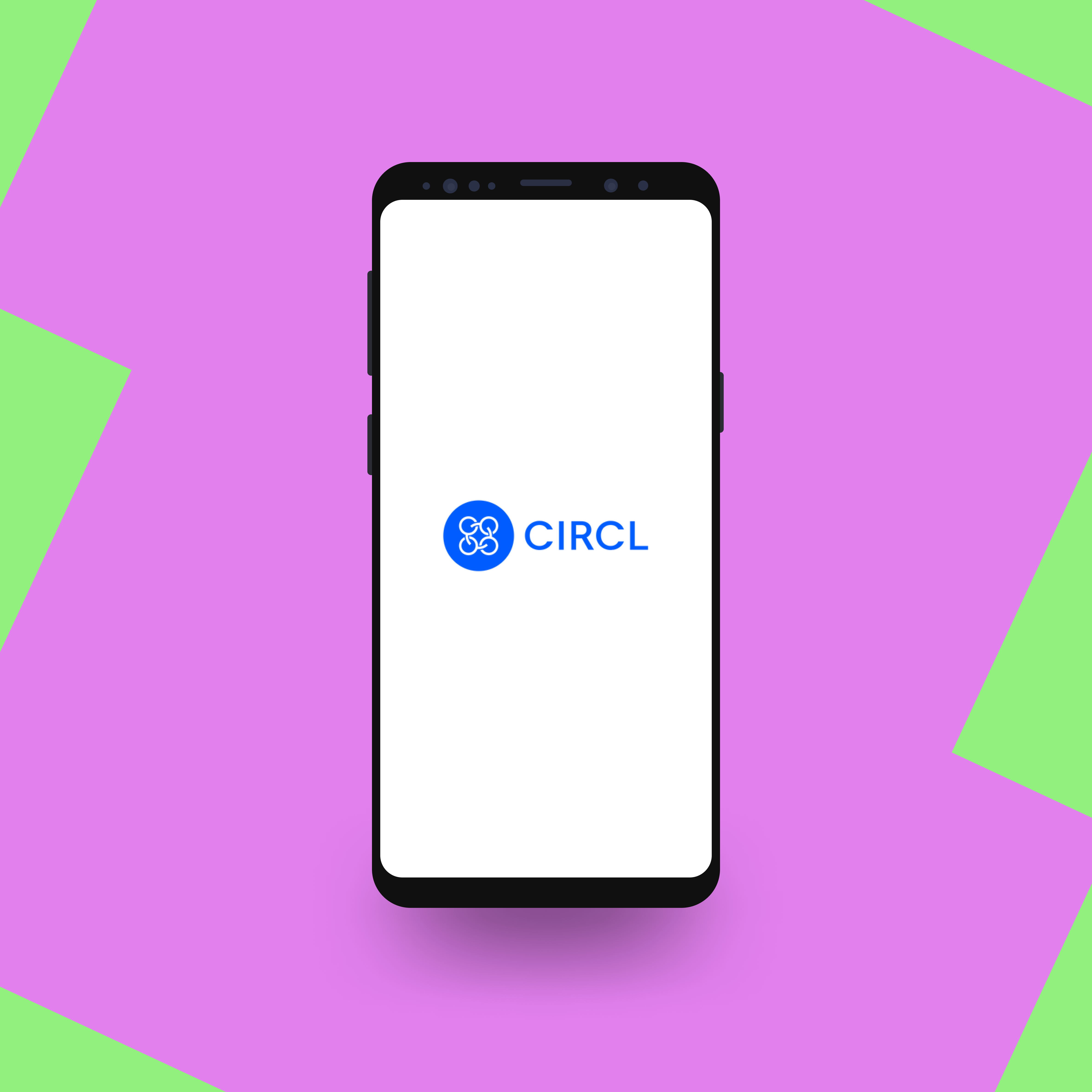 CIRCL Technologies logo in a mobile